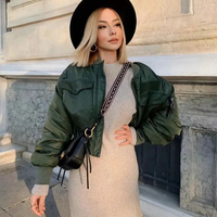 Women's Chic Cropped Jacket