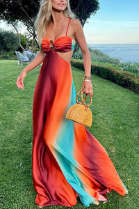 Aurora Cutout Maxi Dress