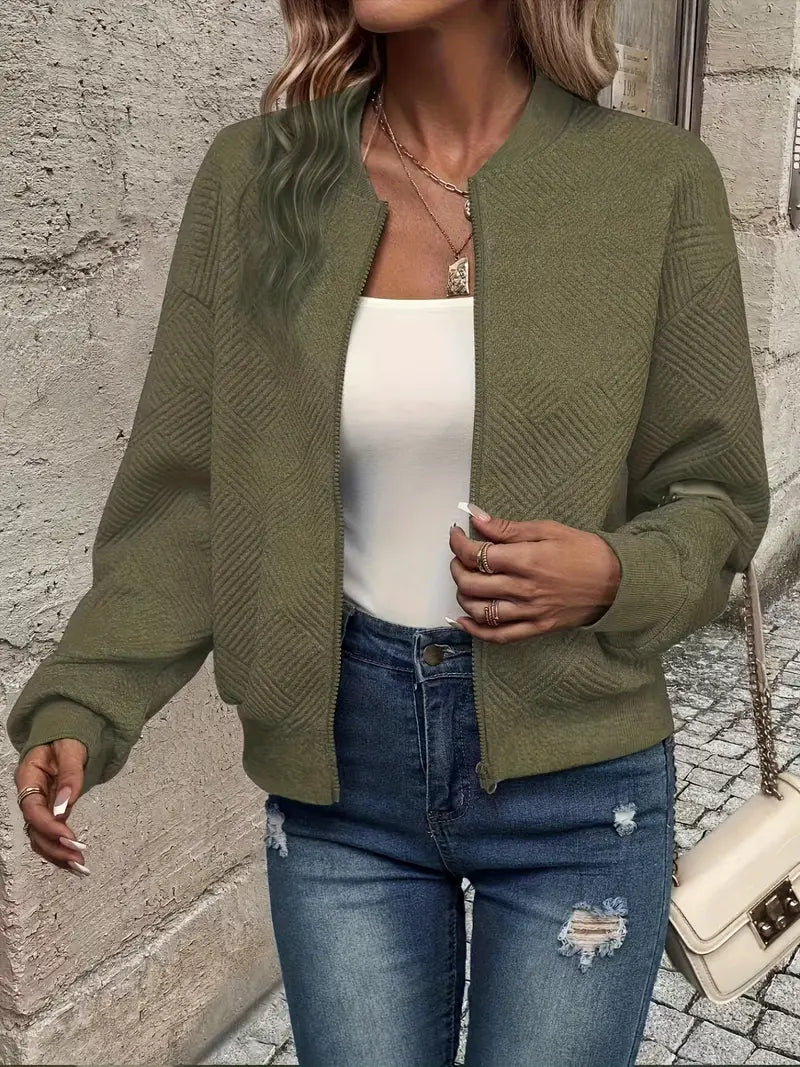 Martina | Women's Casual Zip Street Cardigan