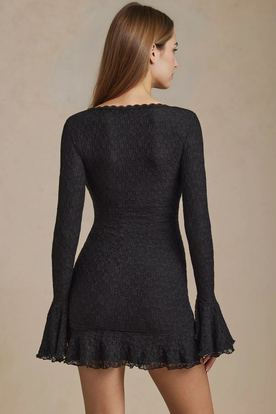 NALA RUCHED BODYCON MINI DRESS
