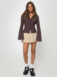 JESS PINSTRIPE BLOUSE