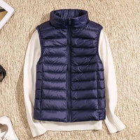 Paige | Women's Long Quilted Zip Puffer Vest