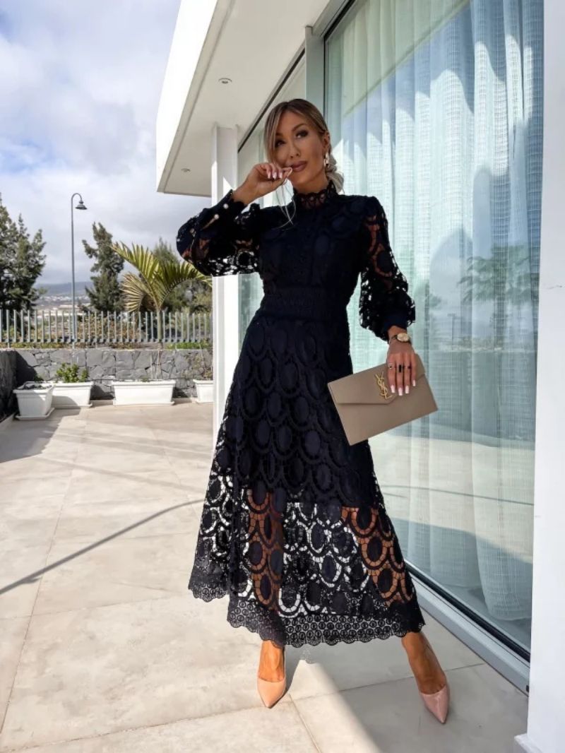 Natalie | Women's Long Sleeve Summer Evening Gown