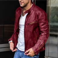 Mikhael | Men's Elegant Leather Jacket