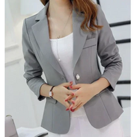 Marie | Women's Classic One Button Winter Blazer