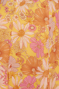 Ophelia Paradise Maxi Dress in Soft Yellow