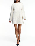 Janice | Women's Sequin Dress with Bow Tie Closure