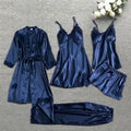 Jana | Women's Satin Lace Lingerie Pyjama Set