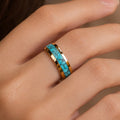 Elite Turquoise Band Ring