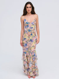 RAYA | SATIN MAXI DRESS