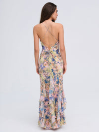 RAYA | SATIN MAXI DRESS