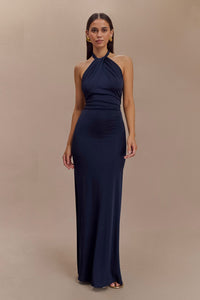 Elyna Slinky Halter Maxi Dress