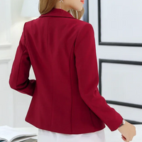 Marie | Women's Classic One Button Winter Blazer