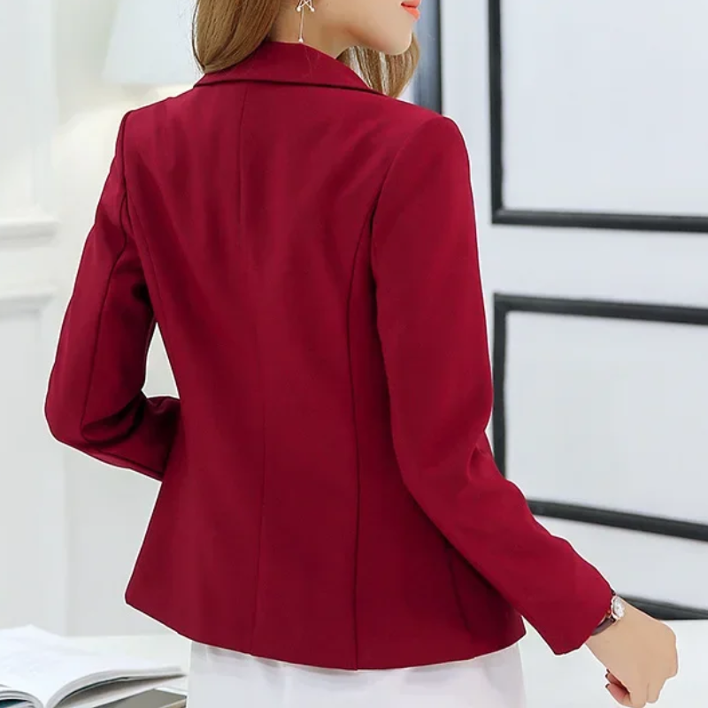 Marie | Women's Classic One Button Winter Blazer