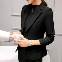Marie | Women's Classic One Button Winter Blazer