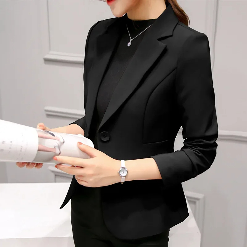 Marie | Women's Classic One Button Winter Blazer