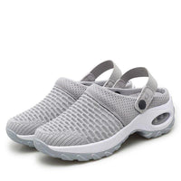 Women's Knitted Mesh Slingback Air Cushion Sandals