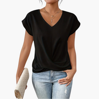 Nadine | Women's Casual Heart Neckline T-Shirt