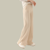 Claudia | Women's Classic Pleated Front Wool Trousers