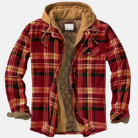 Erich | Men's Casual Warm Plaid Button Jacket