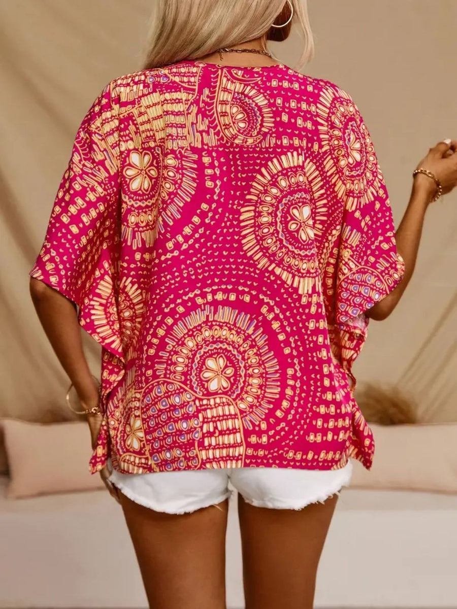 Margot Printed Tiered Dress