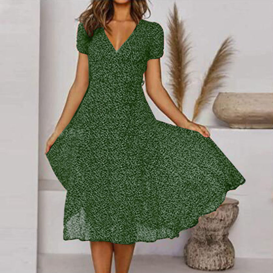 Jana | Women's Flowing V-Neck Midi Dress