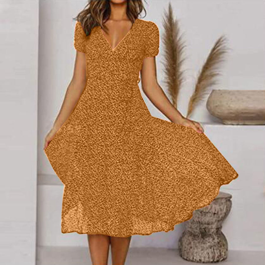 Jana | Women's Flowing V-Neck Midi Dress