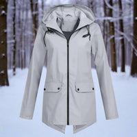 Clarimonde | Women's Hooded Anorak with Snap Pockets