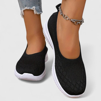 Klara | Women's Lightweight Slip-On Knit Flats