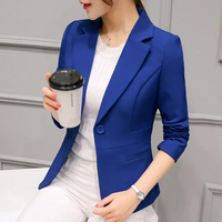 Marie | Women's Classic One Button Winter Blazer