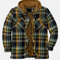 Erich | Men's Casual Warm Plaid Button Jacket