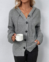 Konane | Women's Hooded Knit Cardigan