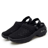 Women's Orthopaedic Knitted Mesh Slingback Air Cushion Sandals