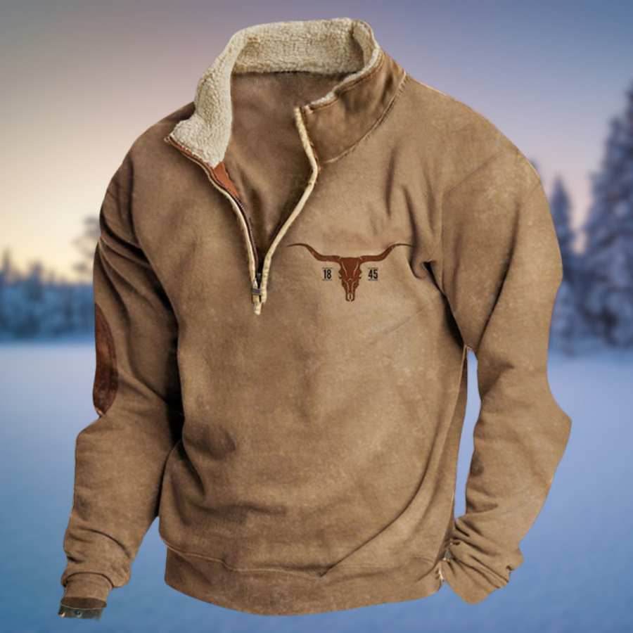 Emil | Men's Casual Half-Zip Winter Sweater