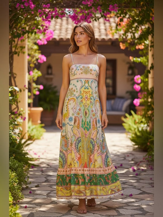 Antonio Melani Anne Celestial Print Sleeveless Dress Sz 12