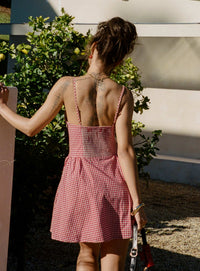 Toulouse Gingham Mini Dress