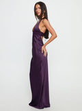 Odyssa Halter Maxi Dress Purple - US 4 / Purple