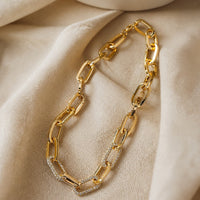 Gilded Gold Collar Necklace