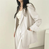 Monika | Women's Long Sleeve Classic Fit Casual Blazer Set