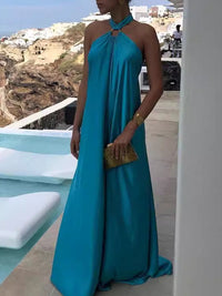 Arabella Halter Backless Maxi Dress
