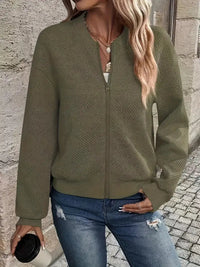 Martina | Women's Casual Zip Street Cardigan