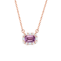 Natural Amethyst Yanna Necklace