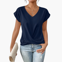 Nadine | Women's Casual Heart Neckline T-Shirt