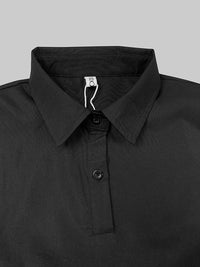 Celestine Pleated Maxi Shirt Dress