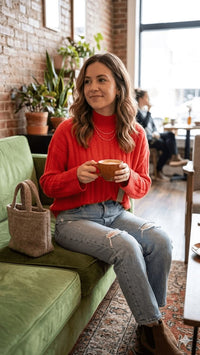 J.crew Ribbed Mockneck Sweater in Supersoft Yarn Wool Alpaca Bm209