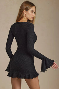 NALA RUCHED BODYCON MINI DRESS
