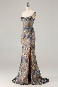 Valentina Sequin Mermaid Gown