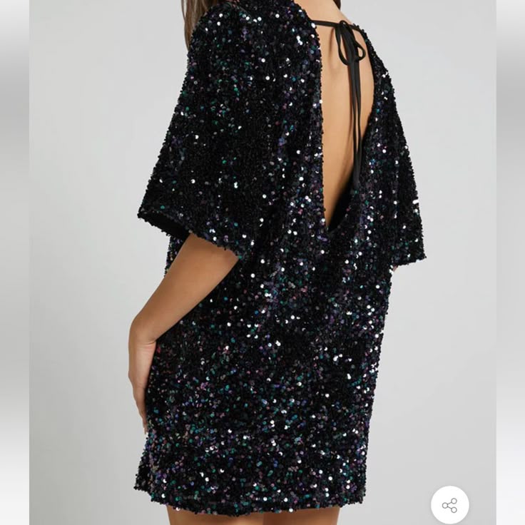 Sequin Mini Dress