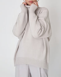 Regine | Women's Relaxed Turtleneck Knit Sweater