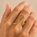Éclat Gold Statement Ring